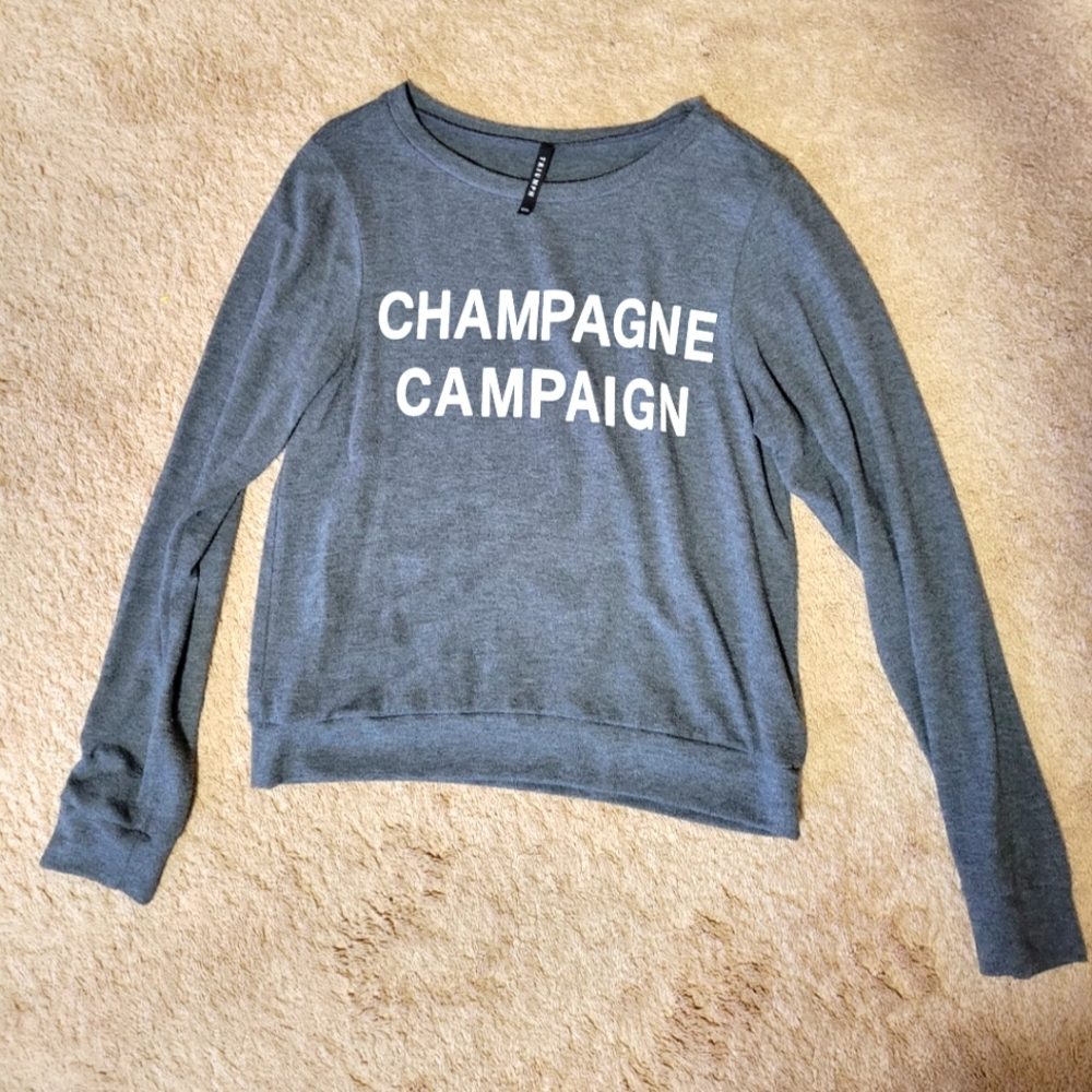 Champagnes Campaign Crewneck